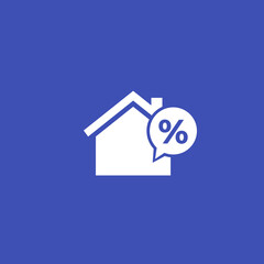 house mortgage, loan vector icon