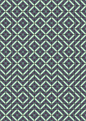 Abstract Geometric Pattern generative computational art illustration