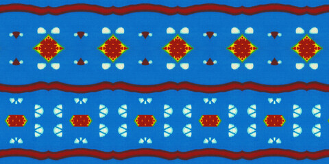 Colorful African fabric – Seamless pattern, cotton, photo