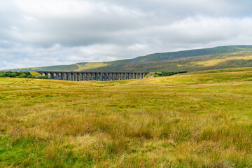Fototapeta na wymiar Ribblehead Viaduct in Yorkshire Dales