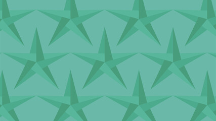 Cute geometric new year banner. Minimalist backgrounds of different shapes, made in origami style. Winter crafts, decorations and toys for the Christmas tree made of paper. Illustration with a star.