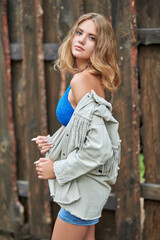 Fototapeta premium youth style of clothes