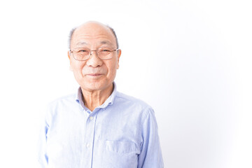 笑顔のおじいさん