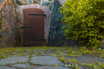Mysterious door to the underground room