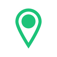 Location icon for map, pin marker pointer for mark point