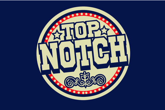 Top Notch Sticker Design 