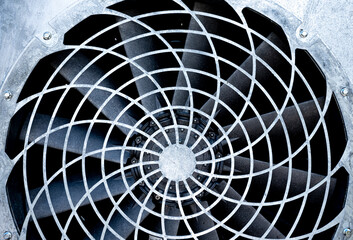 Metal industrial air conditioning vents HVAC Ventilation fan