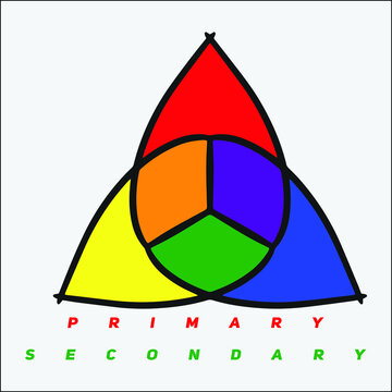 Primary and secondary color logo design illustration in editable vector file.