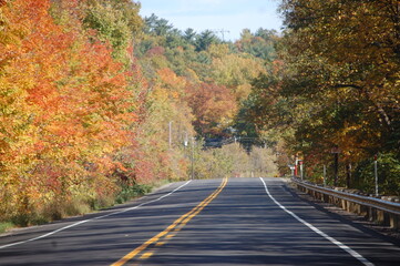 Fototapeta premium Rutas en Québec