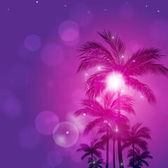 Summer Tropical Background