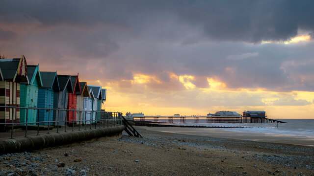 Pier and Beach Huts