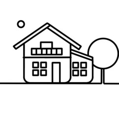 House icon illustration 