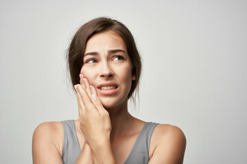 woman with toothache dentistry pain health problems