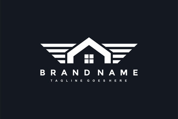 wing logo house