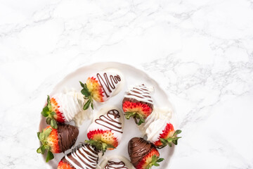 Chocolate dipped strawberries