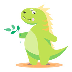 Cute baby dinosaur
