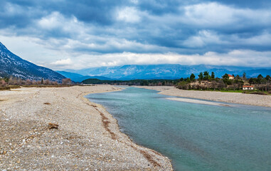 Antalya Tazı Canyon and the Köprü Stream that beautifies the canyon