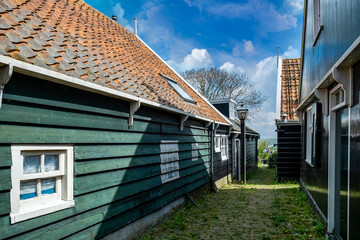 Former Island Marken, Noord-Holland province, The Netehrlands