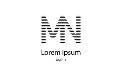 Premium vector alphabet letter simple minimalist logo design template