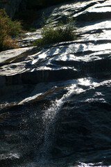 skała wodospad natura woda góry