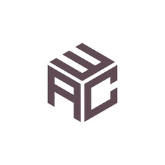 Hexagon logo with the letters WAC design