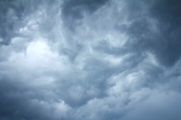blue sky and clouds