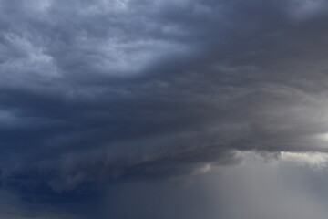blue sky and clouds