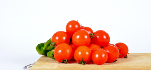 Fresh, tasty, tomato and pepper, all organic tomato, fresh organic tomato