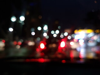 traffic at night