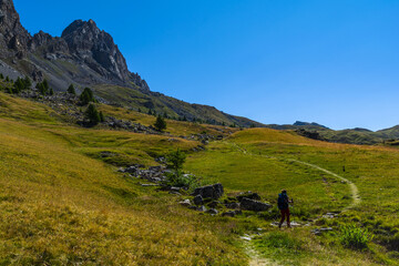 Obraz premium Trekking ai piedi di Rocca la Meja (Valle Maira – Cuneo)