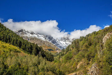 Fototapeta na wymiar Autumn in the Altiparmak Mountains