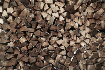 Background of many logs