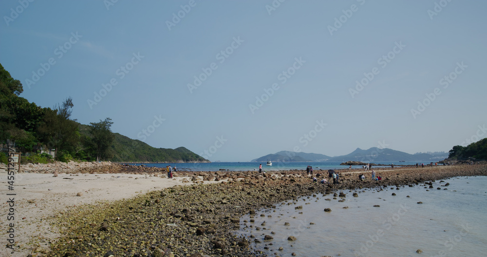 Canvas Prints sai kung, hong kong 14 april 2021: sharp island in hong kong