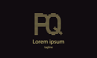 Premium vector alphabet letter simple minimalist logo design template