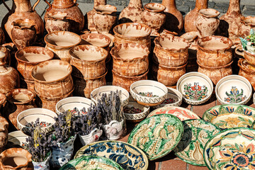 Traditional Romanian handmade ceramics