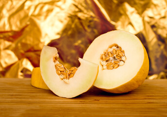 juicy melon sliced looks appetizing