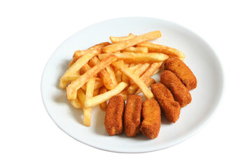 Meatballs and French Fries. Kadınbudu Köfte