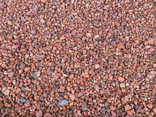 natural red and brown rock stones volcano rocks