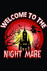 Halloween t shirt typography vector tshirt design