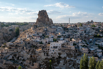 Fototapeta premium Ortahisar Castle, Cappadocia Nevsehir, Turkey