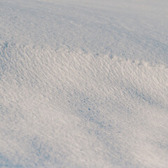 Snow texture, warm Christmas mood, place to write.