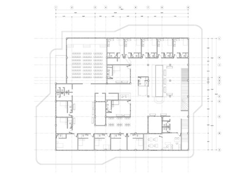 Write a blueprint hospital architecture for building.