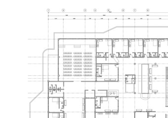 Write a blueprint hospital architecture for building.