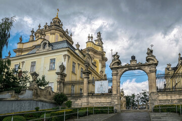 Obraz premium Cathedral of St. George in Lviv, Ukraine