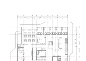 Write a blueprint hospital architecture for building.