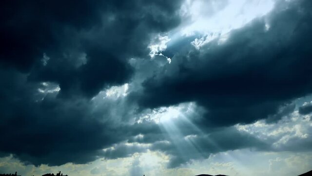 cumulus cloud relaxation weather dramatic beauty atmosphere background Aerials Slow motion