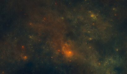Fictional Nebula #31 - High Resolution (12k) - Great as background for Sci-Fi with a darker setting