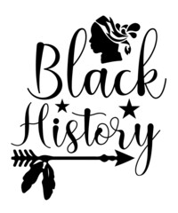 Black History Month Svg design