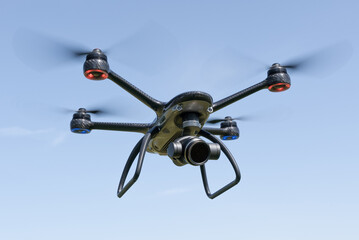 Camera Drone looking down 