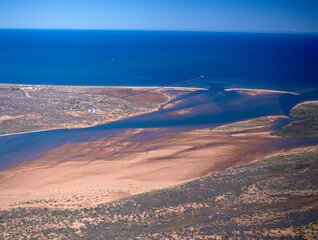 Western Australia ,mile long jetty near the town of   Carnarvon.